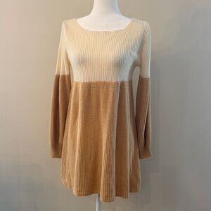 Woman's Medium Knit Long Sleeve Dress